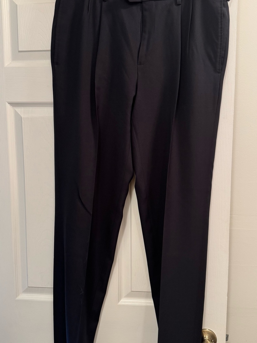 Haggar Classic Black Men's Dress Trousers
